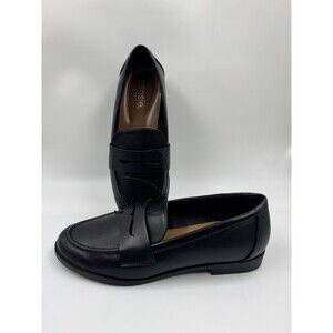 Kensie Women's Gitty Dress Casual Slip-On Shoes Loafer Flats Black Size 6.5